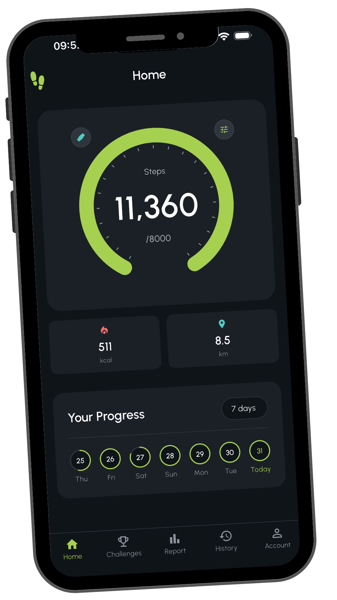Strift App Home Screen
